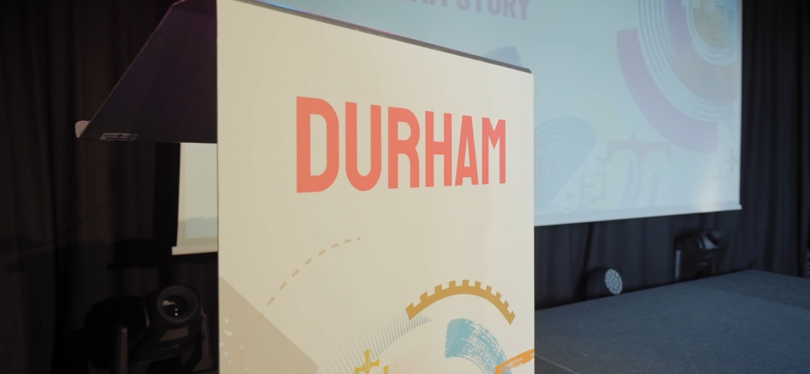 Durham presentation board